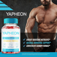 Gummies de performance pour hommes OEM 60 unités – Mélange avancé de vinaigre de cidre de pomme, betterave et grenade – Booste l'énergie, la résistance et la vitalité musculaire