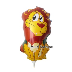 بالونات ألومنيوم ذاتية النفخ مع عصا للأطفال لأعياد الميلاد وحفلات عيد الحب، تصميم وألوان مخصصة - Product Image 4