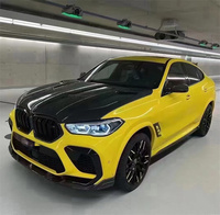 Kit de carrocería de fibra de carbono estilo Larte con capó para BMW Body Kit X6 G06 2020-2022