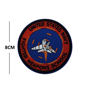 Nuevo parche de gancho y bucle bordado de edición conmemorativa "Top Gun" para ropa, mochilas, calzado y accesorios - Product Image 3