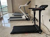 Tapis roulant pliable haut de gamme pour la maison, silencieux, avec absorption des chocs et réglage multi-vitesses pour l'exercice quotidien en intérieur