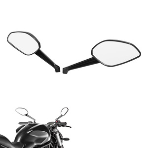Paires de rétroviseurs latéraux pour moto TCMT, compatibles avec <span class=keywords><strong>Ducati</strong></span> <span class=keywords><strong>Diavel</strong></span> <span class=keywords><strong>Monster</strong></span> 821 Dark 1200 1200S, rétroviseurs noirs - Product Image 3
