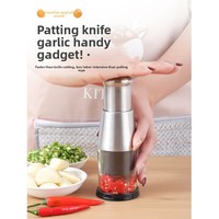 Hachoir manuel en acier inoxydable pour aliments, presse-légumes et oignons portable avec accessoires de cuisine en PP pour outils de préparation des légumes