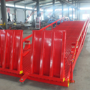 Thủy lực đoạn đường nối tải di động sân đoạn đường nối dock leveler di động di chuyển <span class=keywords><strong>Container</strong></span> xe nâng tải dốc - Product Image 1