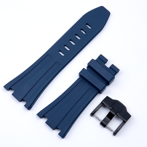 Correa de Reloj de Caucho FKM para AP 26470/26480/26170/15710 <span class=keywords><strong>Audemars</strong></span> <span class=keywords><strong>Piguet</strong></span>, Correa de Reloj de 28 mm - Product Image 5