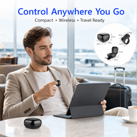 Control Remoto Recargable con Anillo de Mouse Táctil, Air Mouse, Presentador PPT, Tiktok para Teléfono Inteligente y Portátil