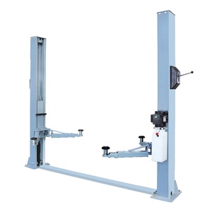 WZDM Portable and Convenient Hydraulic 2 Post Car Lift Manual One Side Release Home Garage <b>Hoist</b> Two TPL-1800 2 Post Car Lift TP - Product Image 2