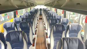 Fundas de Asiento de Autobús de Cuero Ecológicas y Cómodas Personalizadas EKR, Funda de Asiento de Automóvil Compatible con Mercedes S417 <span class=keywords><strong>Setra</strong></span> Cheddar Bus - Product Image 1