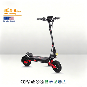 48V 23.4Ah 40 Miles 750W Folding Mountain Scooter 28MPH Disc Brake E Bike Scooter Factory Direct for Country Lane Cruiser - Product Image 1