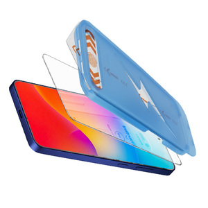 Kit d'installation facile, applicateur sans poussière, <span class=keywords><strong>film</strong></span> protecteur d'écran en verre trempé transparent 9H pour Samsung S25 S24 S23 S22 PLUS - Product Image 2
