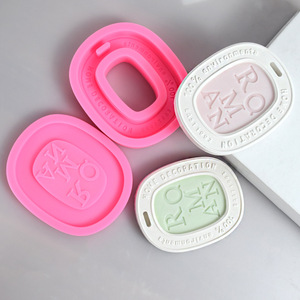 Molde de Silicona para Aromaterapia, Colgante para <span class=keywords><strong>Coche</strong></span>, Molde de Yeso para Aromaterapia, Juego de Moldes de Silicona para Bricolaje - Product Image 4