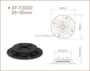 自流平可调塑料地块瓷石瓷砖支撑基座XF-T200D 25-30毫米 - Product Image 2