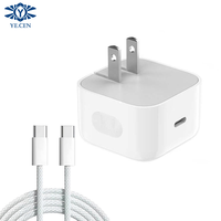 Chargeur mural USB-C Type C PD 40W 60W Max à prise US, adaptateur rapide AVS DPS, chargeur de voyage ultra-rapide pour iPhone 17 Air/17 Pro Max