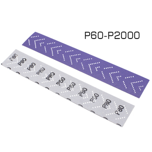 Papel de lija profesional Longboard hojas de papel de lija autoadhesivas Stickyback hojas de lija para automoción, bloques de lijado manual - Product Image 2