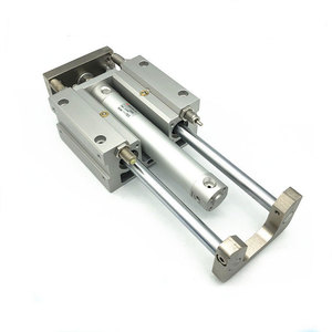 Cilindro Delgado SMC MGGMB50 MGGMB63 con Varilla Guía, Carrera de 100, 200, 300, 400, 500, 600 mm, Cuerpo de Acero Estándar - Product Image 3