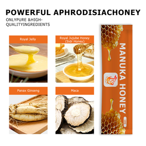 Customized Packaging Premium Manuka Honey Stick Herbal Supplement Manage Stress Boost Immunity Easy to Carry Health Honey Sachet - Product Image 4