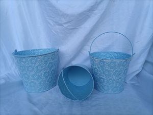 Couvre-<span class=keywords><strong>pot</strong></span> de fleurs en tôle de fer vieilli rétro pour pots de fleurs et jardinières - Product Image 4