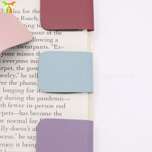 Magnetic PU Leather <b>Bookmark</b> Handmade <b>Bookmark</b> Practical Book Page Clips Promotional <b>Bookmark</b> Book Lover's Gift - Product Image 4