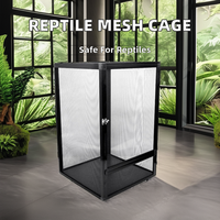 Cage à reptiles pour animaux de compagnie, 45x45x80cm