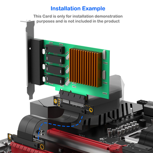 Cable Riser Flexible PCI-E 3.0 4X Macho a Hembra (Material PCB) para Escritorio, Compatible con Dispositivos PCI-E 1X/4X/<span class=keywords><strong>8X</strong></span>/16X - Product Image 5