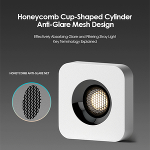 Cao Cấp Siêu Mỏng Vuông Trần Downlight Có Thể Điều Chỉnh Duy Nhất/Dual/Ba/Đa-Đầu Thay Đổi Độ Sáng Chống-Lóa LED Đèn Nồi Đèn - Product Image 2