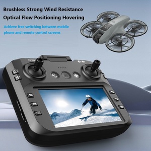 <strong>New</strong> Full-Protection Large-Screen Remote Control 2.4GHz HD Aerial Photography <strong>Drone</strong> Dual-Camera Obstacle Avoidance 4-Axis Gyro - Product Image 2