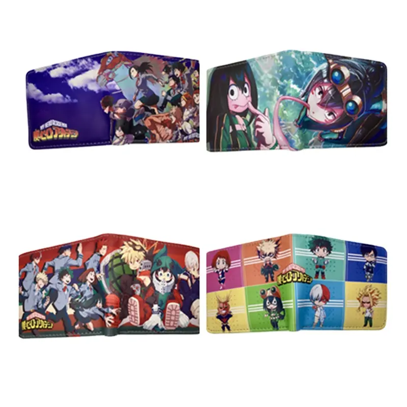 Hot Anime Cartoon Related My Hero Academia carteira titular do cartão carteira