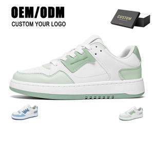 נעלי ספורט מזדמנים של גברים מיקרופייבר קל לנשימה קלה נעלי הליכה סקייטבורד - Product Image 1