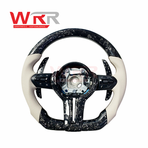 Volante de Fibra de Carbono Forjado con Botones M1 M2 y Media Palanca para BMW Serie G G80 M3 G82 M4 X3 X4 X5 X6 G20 BMW Serie M - Product Image 3