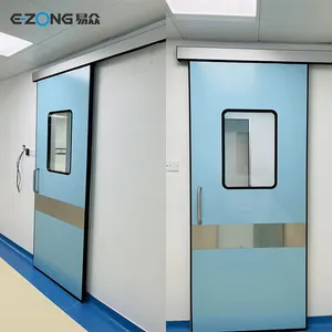 EZONG Automatic Sliding Lead Lined X-ray Doors Hermetic Hospital Door