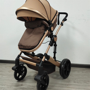 2023 Multiple Stroller With Foot Cover Travel Light Weight Airplane Baby Products Hot Selling Strollers Pram - Product Image 2