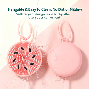 LEDUNSilicone Facial Cleansing Brush Facial Beauty Massage Silicone Facial Cleansing Brush Pore-Cleansing Facial Cleansing Brush - Product Image 5