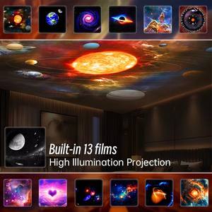 <span class=keywords><strong>Proyector</strong></span> <span class=keywords><strong>de</strong></span> Sistema Solar LED Globe Pro 13 en 1, Lámpara Moderna <span class=keywords><strong>de</strong></span> Proyección <span class=keywords><strong>de</strong></span> Galaxia y <span class=keywords><strong>Constelaciones</strong></span> Estrelladas para Decoración del Hogar, Negro - Product Image 5