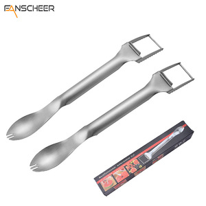 Stainless Steel Double Headed Watermelon Cutter Dicer Divider Fruit Tool Multi Function Melon Scoop Baller 2 In 1 - Product Image 5