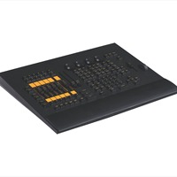 Console de contrôle d'éclairage avec fader wing, flight case, connexion DMX512, indice de protection IP33, tension d'entrée AC 85-265V, contrôleur d'éclairage
