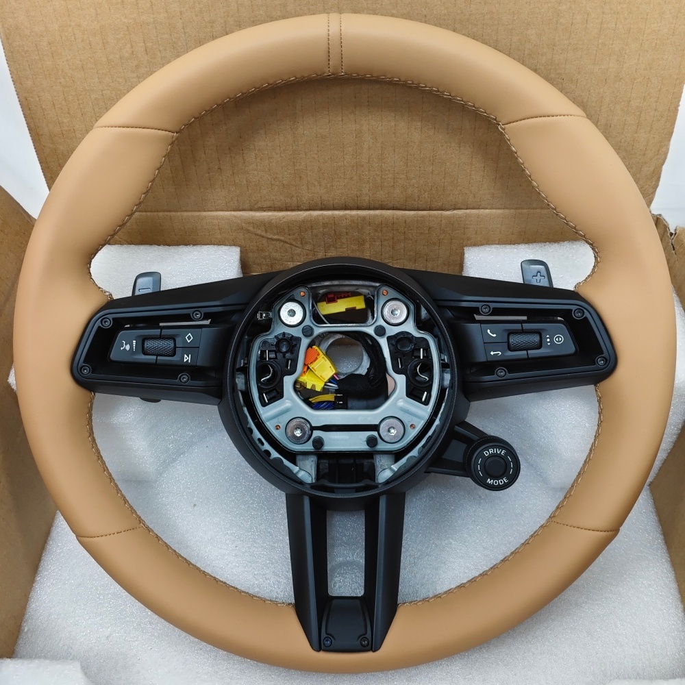 Custom Leather Drive Model Steering Wheel (Porsche Fitment), photo 4