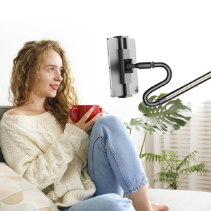 Portable Flexible Lazy Bracket for for <b>Tablets</b> ABS Plastic Clip Fix Mount Mobile Phone Holder <b>Stand</b> for Bed Desktop Use - Product Image 6