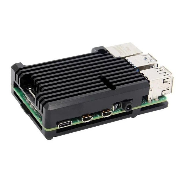 Raspberry Pi 4 Generation Heat Dissipation Shell Model 006 Raspberrypi4 Aluminum Alloy Silent Fan Motherboard Box China
