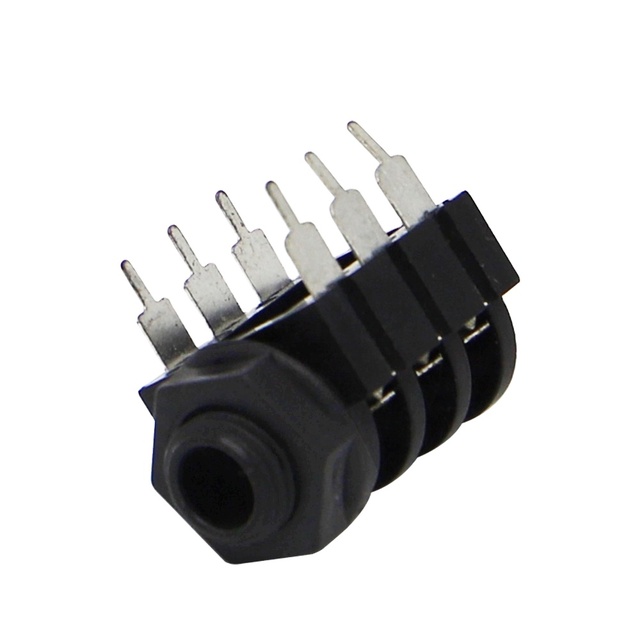 1/4" 6.35mm Stereo Phone Jack Socket Headphone Connector