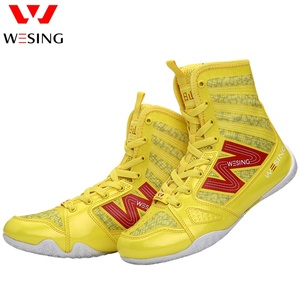 Chaussures de kick-boxing professionnelles WESING pour la compétition, unisexes, personnalisables - Product Image 6