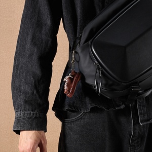 Boshiho Custom logo <b>Key</b> Holder <b>Leather</b> Travel Car <b>Key</b> Pouch Keyring Best Quality Keychain for <b>Key</b> Holder - Product Image 6