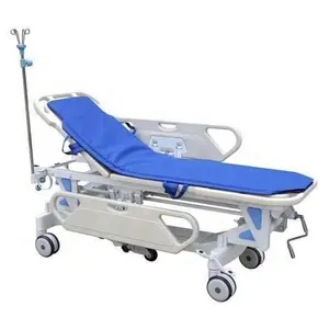 Best selling furniture Hydraulic Emergency Rooms and Clinics Multi-functional Trolley Stretcher Emergency Ambulance Stretcher