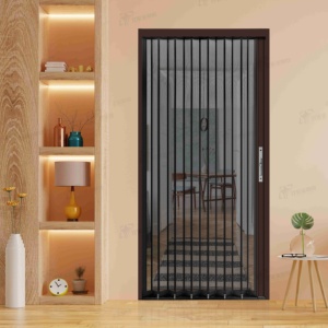 Venta Directa de Fábrica, Lámina de Malla en V con Orificios Redondos de 5 cm para Puerta de Seguridad Plegable - Product Image 5