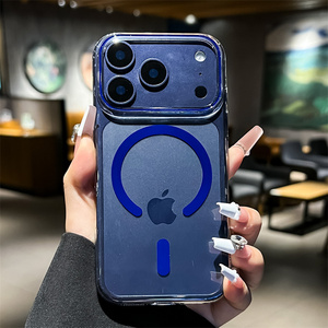 Tinh thể rõ ràng chống sốc Bumper PC Bảng điều chỉnh gồ ghề trong suốt từ kinh doanh thiết kế cảnh quan thành phố trường hợp cho 17 Pro Max - Product Image 4