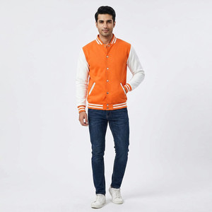 Blousons universitaires d'hiver pour hommes FINER THREADS 2025 en toile 100 % coton, couleur unie, imperméables et respirants, faible MOQ, vente en gros, meilleur prix - Product Image 1