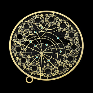 Giáng sinh phong cách món quà kỷ niệm tùy chỉnh Brass thép không gỉ khắc khắc lưu niệm kim loại Cây giáng sinh trang trí - Product Image 2