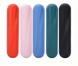 Barre lestée légère en silicone 1KG/2KG, barre de musculation en fonte pour débutants en Pilates, Yoga - Product Image 3