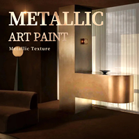 Revêtement décoratif métallique imitation pierre granit marbre poli pour bureau, réception, boutique, banque, couloir, colonne