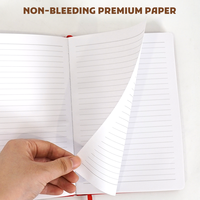 Carnet A5 personnalisé avec logo, spirale et stylo – Papier épais pour une écriture fluide (école et travail)