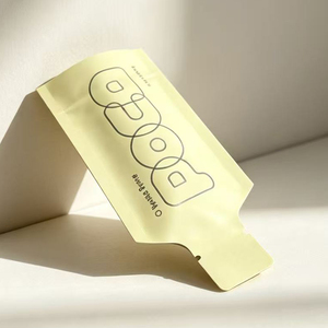 Bolsas de Mylar con Logotipo Personalizado, Sellado Térmico, a Prueba de Fugas, Grado Alimenticio, Forma Especial, Bolsa de Embalaje para Bebidas con Muesca de Apertura <span class=keywords><strong>y</strong></span> Ventana - Product Image 3
